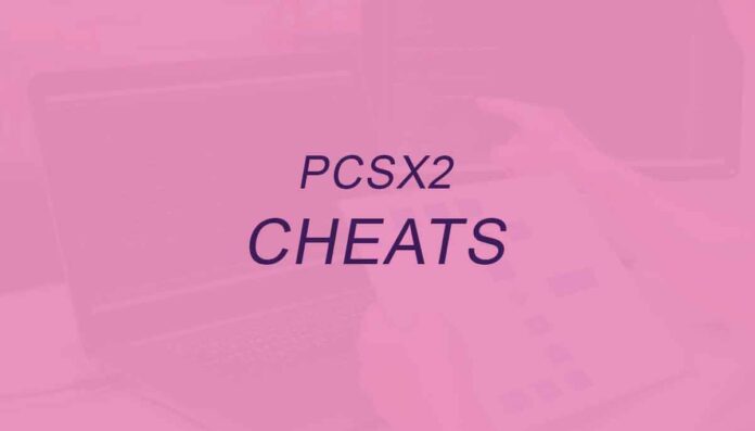 how to use cheats in pcsx2