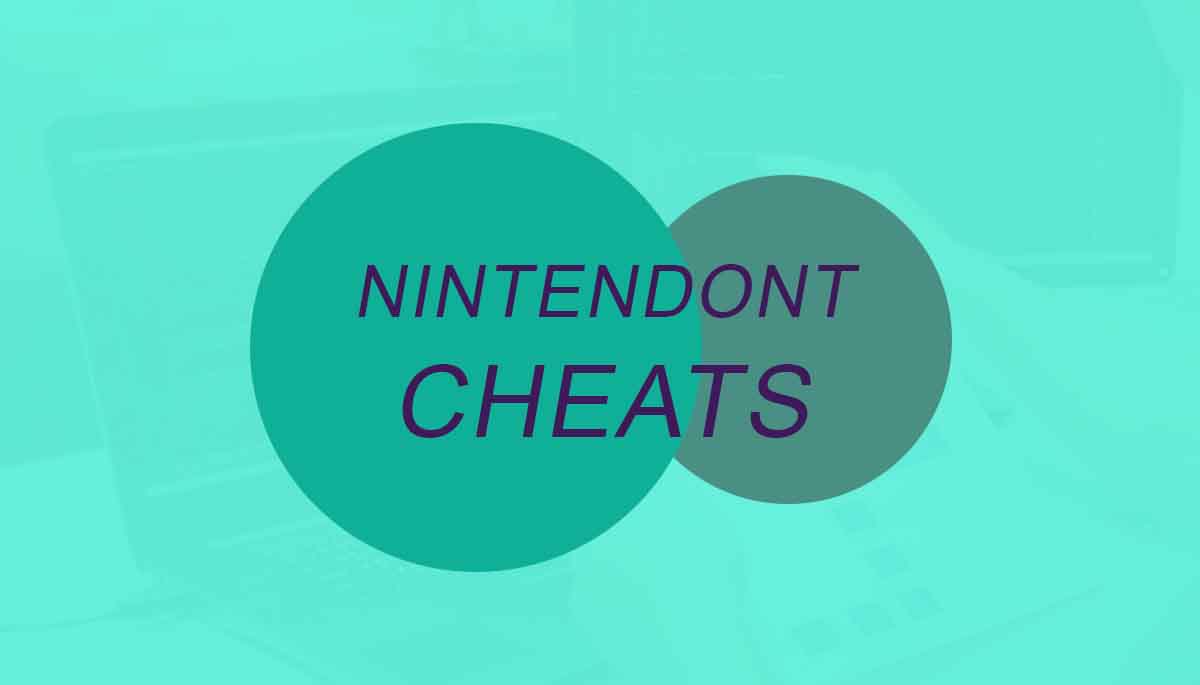 how to use cheats on nintendont