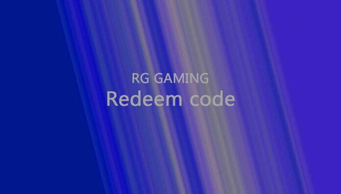 RG gaming redeem code