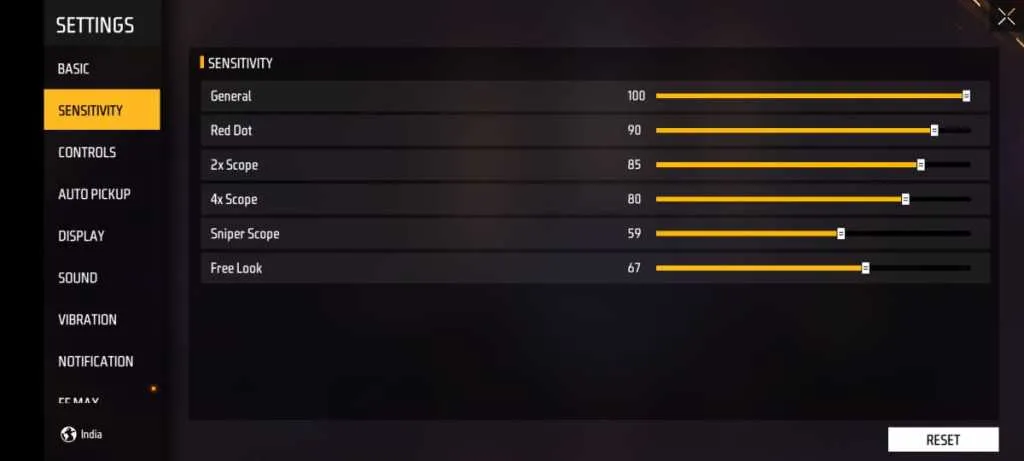 Best visual settings or graphic settings in Free Fire Max